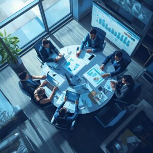 Consultoria estratégica de vendas para SaaS com foco em funil, MRR e previsibilidade de receita